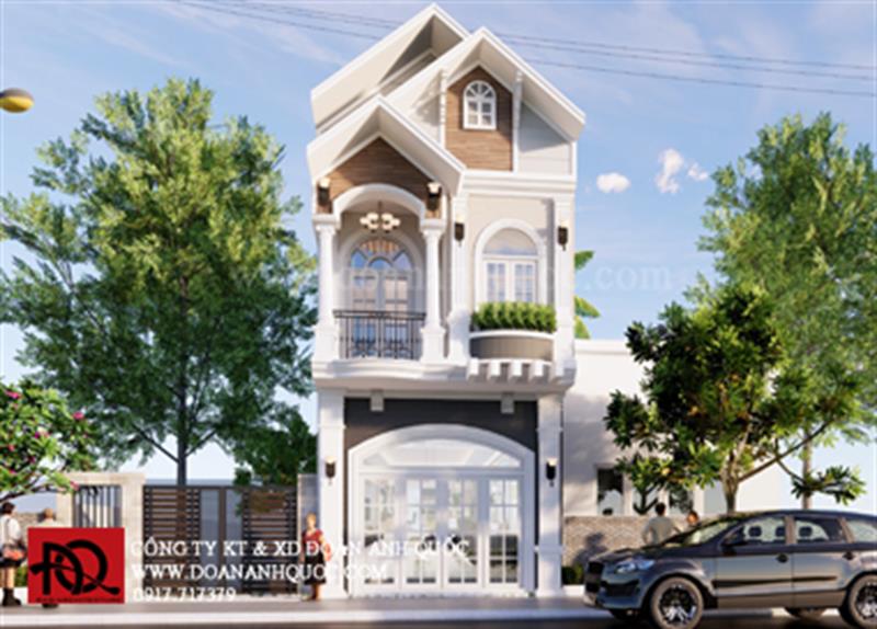 Thiết kế nhà Phan Thiết, Xây nhà trọn gói Phan Thiết, Thi công nhà trọn gói Phan Thiết, Thiết kế Thi công nội thất Phan Thiết Bình Thuận, Công ty Xây dựng Bình Thuận, Thiết kế nhà Bình Thuận, Xây nhà trọn gói Bình Thuận. Nhà phố 5x17m giá rẻ tại Phan Thiết- MS 02